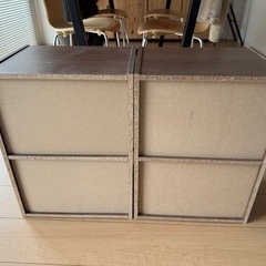 カラーボックス2セットの画像