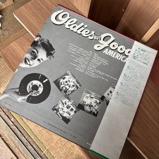 レコードケースのみ　レコードなし
