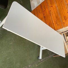 会議用テーブル　折りたたみ　オフィステーブル　中古の画像