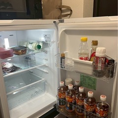 冷蔵庫、レンジ、テレビの画像