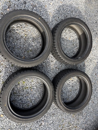 スタッドレスタイヤ 17インチ 4本セット 215/45r17 DUNLOP