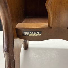 A2602-0509 カリモク　コロニアルシリーズ　マガジンラック　キズ汚れ有りの画像