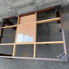 こたつ表面材：天然木化粧繊維板の画像