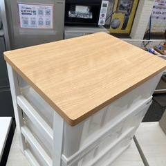 📣中古家具は朝霞市の当店へ‼️　衣装ケース　ルームチェスト　クリアケース　木製　天板　収納　おしゃれ　幅55×奥40×高59cm　朝霞市　リサイクルショップ　ケイラック朝霞田島店　志木市　和光市　GM519の画像