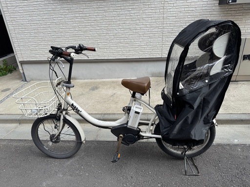 電動自転車(bikke 2 e)レインカバー付き