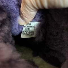 UGG オーストラリア　ciele ムートンブーツ　22cm パープルの画像