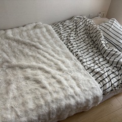 ZINUSセミダブルマットレス極厚の画像