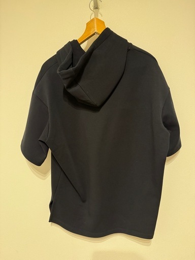新品 EMPORIO ARMANI エンポリオアルマーニ 半袖パーカー フーディ M