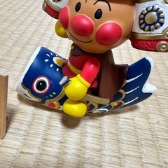 アンパンマン五月人形破損ありの画像
