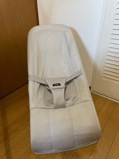 リッチェル バウンシングシートN ライトグレー メッシュ バウンサー