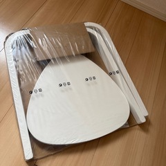 IKEA　KYRRE シルレ スツール, オフホワイト　新品未使用未開封の画像