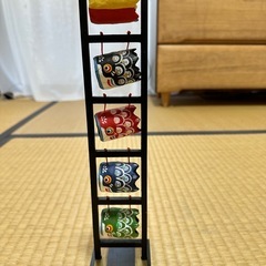 鯉のぼりの飾りの画像