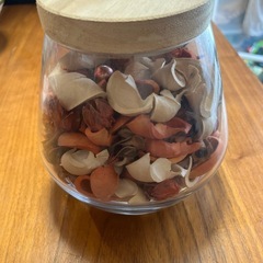 インテリア　ガラスポット　　の画像