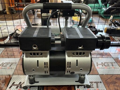【中古】プロスタイル PCR8075 静音オイルレスエアーコンプレッサー 最高圧力0.8MPa タンク8L【ハンズクラフト佐賀】