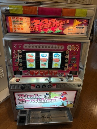 購入者決まりました。ピンクパンサー、レトロスロット (あっちゃん