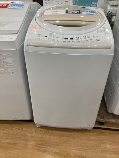 【半年間動作保証付き】TOSHIBA 縦型洗濯乾燥機　AW-9V2M 9.5kg 4.5kg 2015年製
