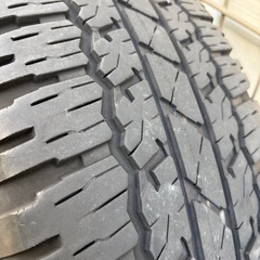GUN125 ハイラックス 純正ホイールセット 265/65r17の画像