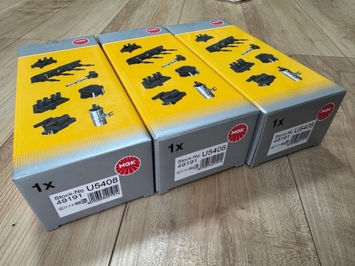 nbox jf1 NGK イグニッションコイル U5408 3個セット