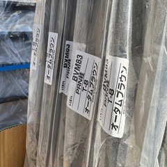 [新品未使用フルセット]LIXIL ハイサモア フェンス T8  柱 エンドキャップ オータムブラウンの画像