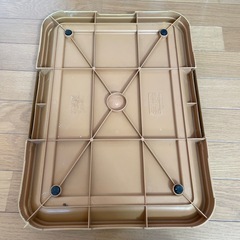 犬　トイレトレー　レギュラーサイズ　茶色
の画像