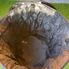 ゴミ箱　キャンプ　　薪入れの画像