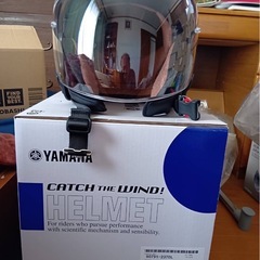YAMAHA YJ-22 パールホワイト Lサイズ ヘルメットの画像