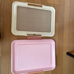 犬トイレトレー　レギュラーサイズ　ピンクの画像