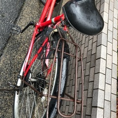 ◆早い方優先!! 26インチ自転車　おそらく5段ギア付きの画像