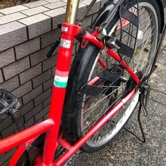 ◆早い方優先!! 26インチ自転車　おそらく5段ギア付きの画像