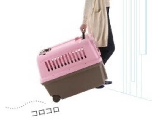 【値下げ】【新品未使用✨】リッチェル　キャンピングキャリー　ペット　クレート
