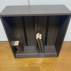 スライド棚　本棚の画像