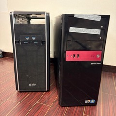 PCケース  2個セット 現状　自作にいかがでしょうかの画像