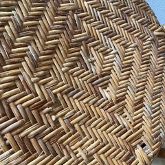 籐の椅子の画像