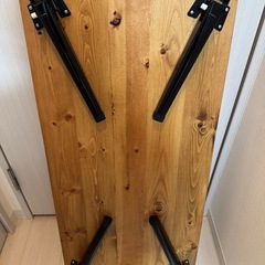 ローテーブル 折りたたみ可 木製 90×43.5の画像