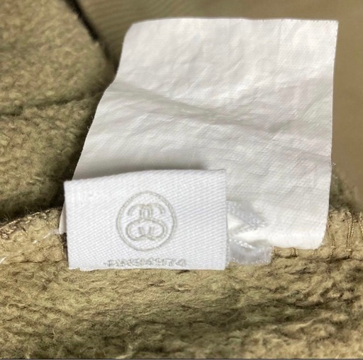 stussy 刺繍ロゴパーカー