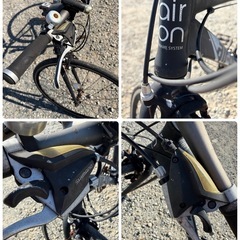 自転車 クロスバイク air-on 430ロードバイクの画像