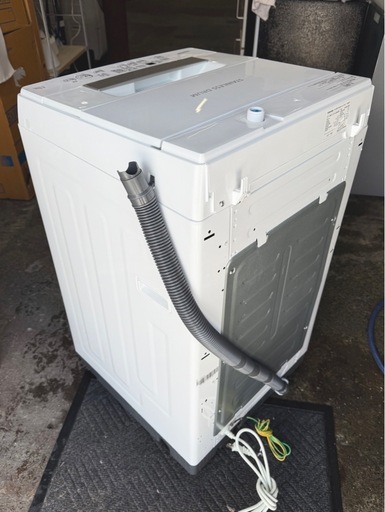 札幌市内配送可 美品 21年製 東芝 TOSHIBA 4.5kg 全自動洗濯機 AW-45M9-W ピュアホワイト