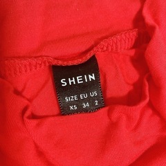 ノースリーブワンピース　赤の画像