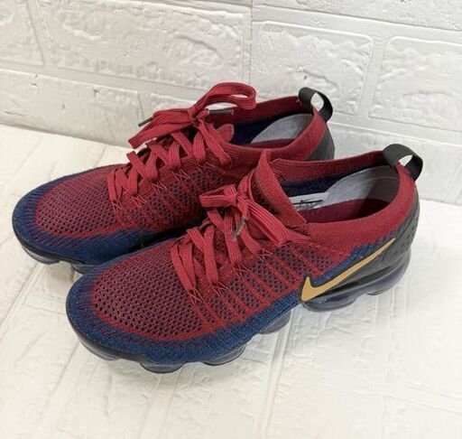 NIKE AIR VAPORMAX FLYKNIT 2 27cm 942842-604 ヴェイパーマックス ナイキ エア レッド ネイビー 札幌市 白石店
