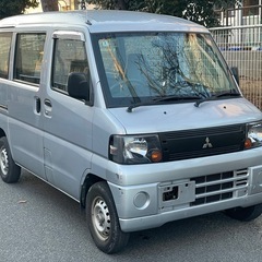 三菱 ミニキャブバン シルバー 車検2年付　軽バン　軽貨物の画像