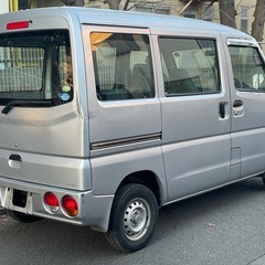 三菱 ミニキャブバン シルバー 車検2年付　軽バン　軽貨物の画像