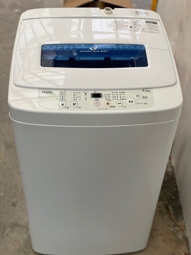 送料・設置込み可?表示価格より10%OFF?洗濯機　4.2kg Haier 2019年【分解クリーニング済み】
