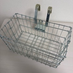 折りたたみ式　自転車前カゴの画像