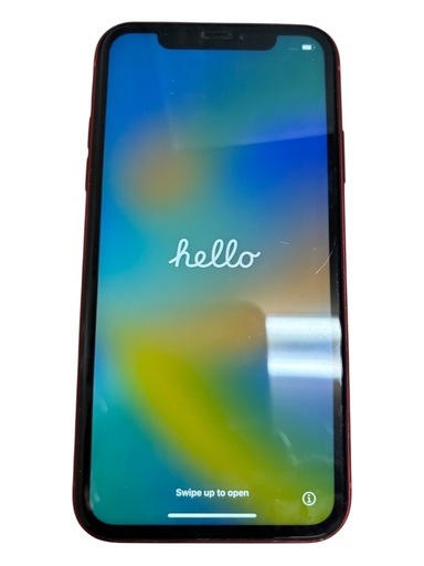 iPhone XR レッド本体　初期化済　64GB   SIMフリー