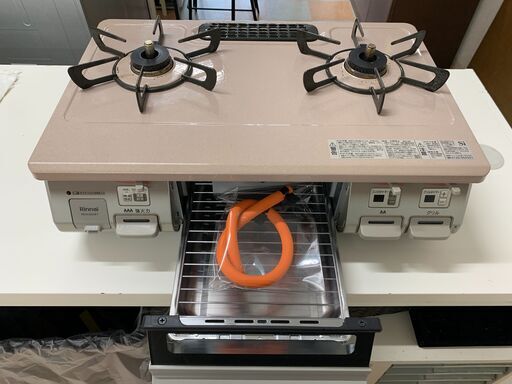 ＼家具＊家電のお店／【ｼﾞｬﾝｸﾞﾙｼﾞｬﾝｸﾞﾙ石川金沢店】ガステーブル リンナイ RKGC654E7L 2024年製 ＊プロパンガ