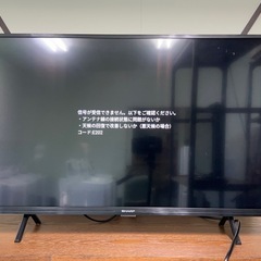 SHARP 液晶テレビ② 32型 2024年の画像
