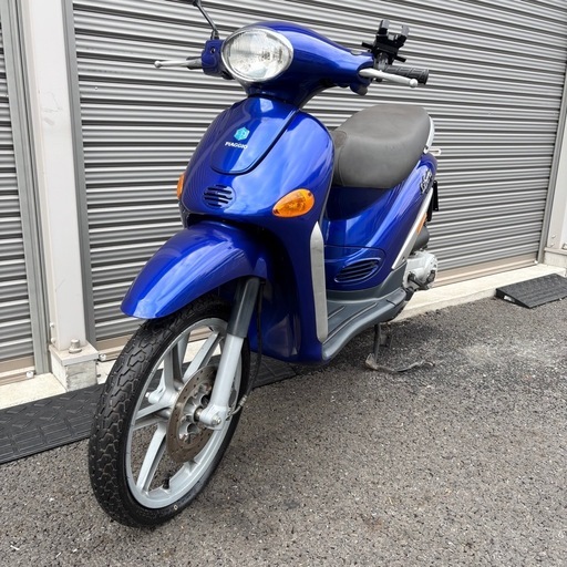 4491.実走行202km リバティ50 バッテリー新品　125のサイズ感　千葉県柏市　即日配送、自走引き取りも可能