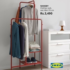 IKEA NIKKEBY コートラックの画像