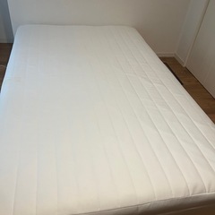 2/18まで無印良品　脚付マットレス セミダブルの画像