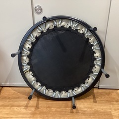 トランポリン（黒）【町田市再生家具】　0212の画像